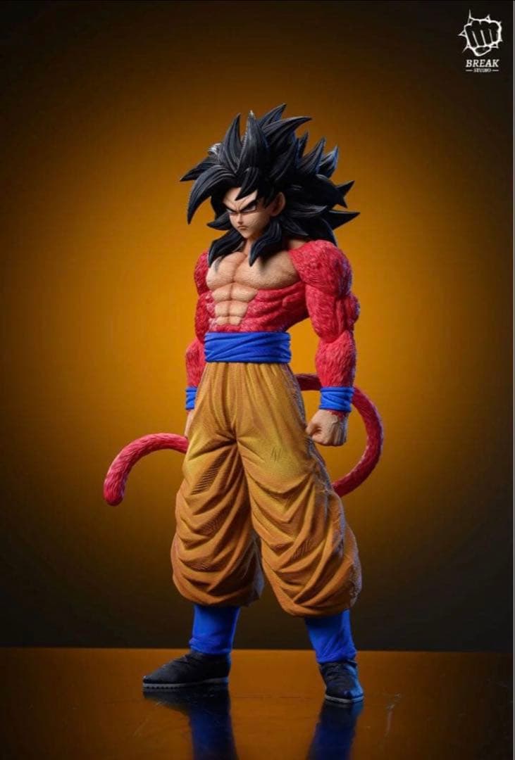 【ドラゴンボール】孫悟空 スーパーサイヤ人4 ガレージキットフィギュア