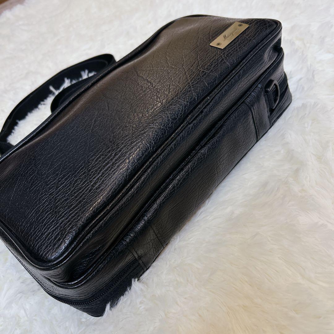 MARIGOUX マリゴ　オーボエ ケースカバー ショルダーバック レザー 黒