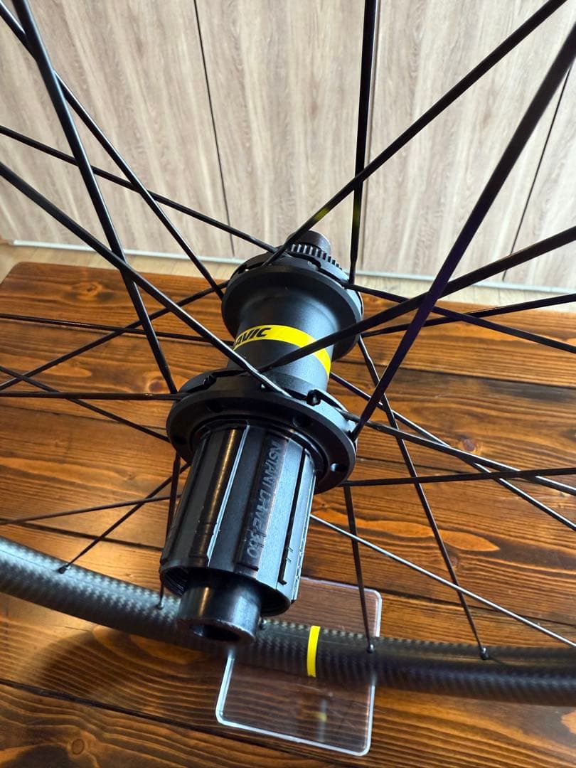 美品マヴィック　コスミックSL45ディスクカーボンホイールペア