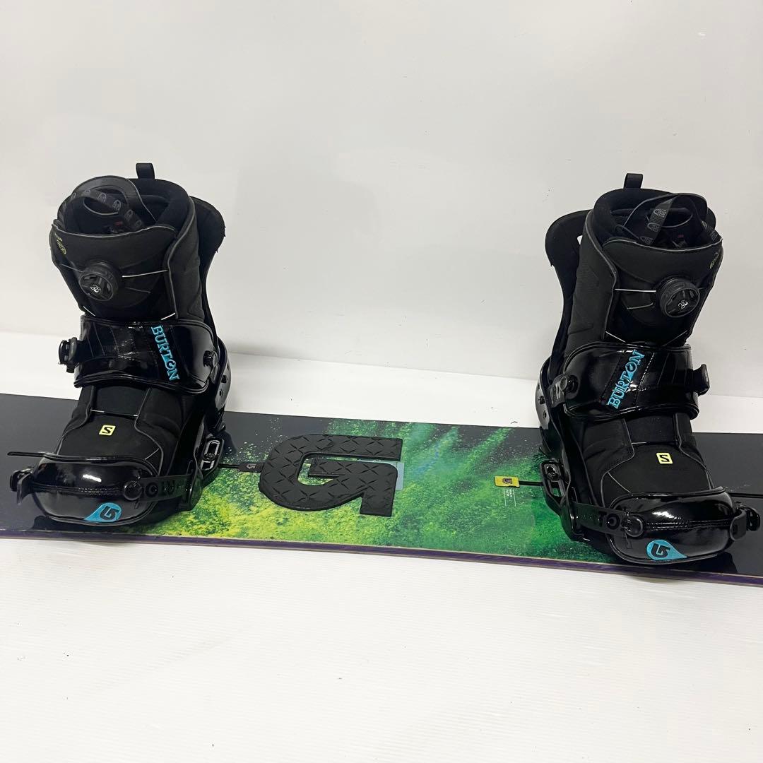 BURTON CUSTOM スノボセット　バートン　カスタム　スノーボード ボア