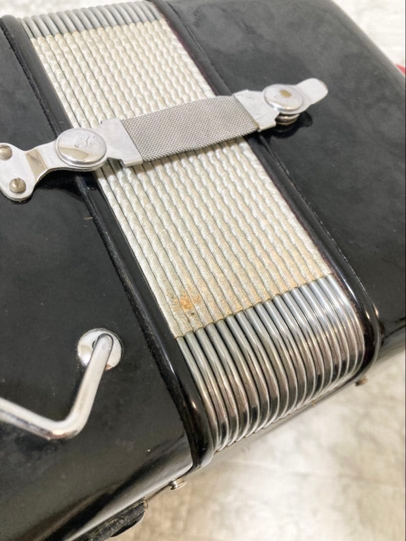 【音出し確認済 蛇腹良好】EXCELSIOR アコーディオン Mod.303/S