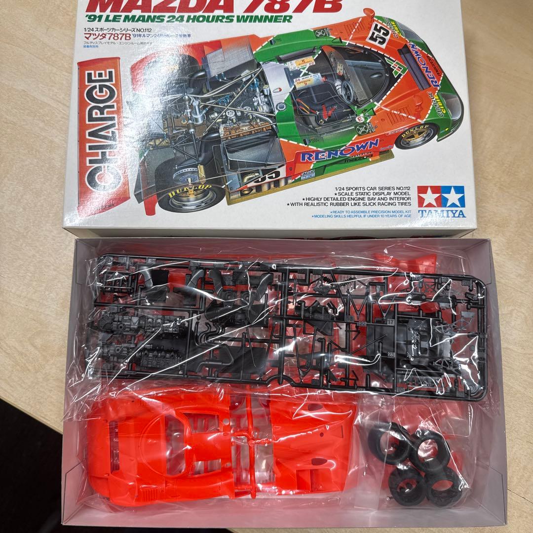 21 タミヤ　マツダ787b グンゼ　トライアンフ　メッサーシュミット