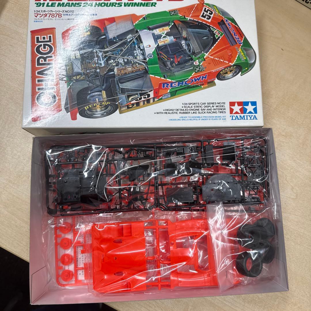 21 タミヤ　マツダ787b グンゼ　トライアンフ　メッサーシュミット