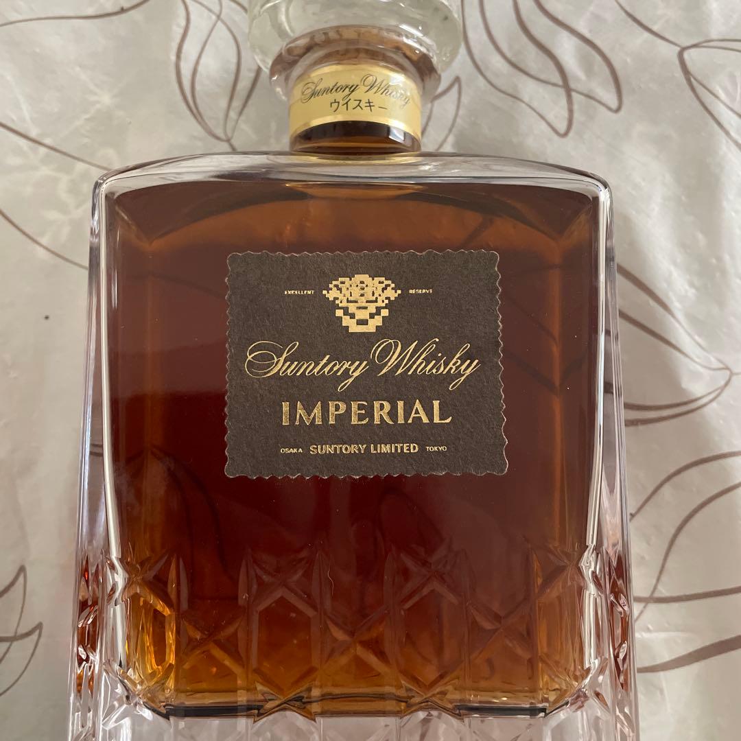 Suntory Whisky IMPERIAL クリスタルボトル