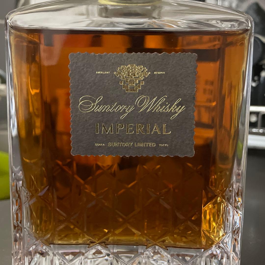Suntory Whisky IMPERIAL クリスタルボトル
