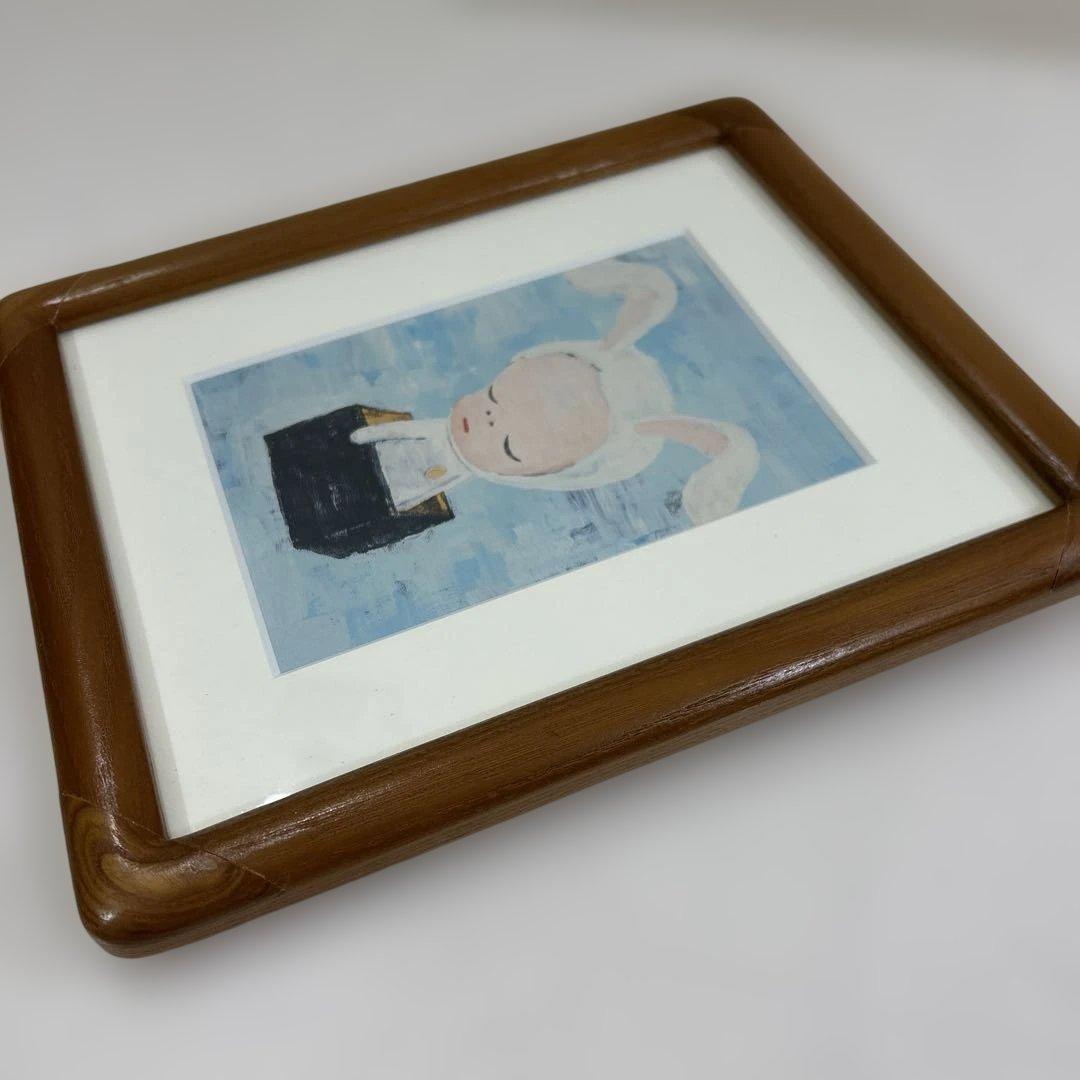 額装　奈良美智　ポスター　Little Bunny in the Box
