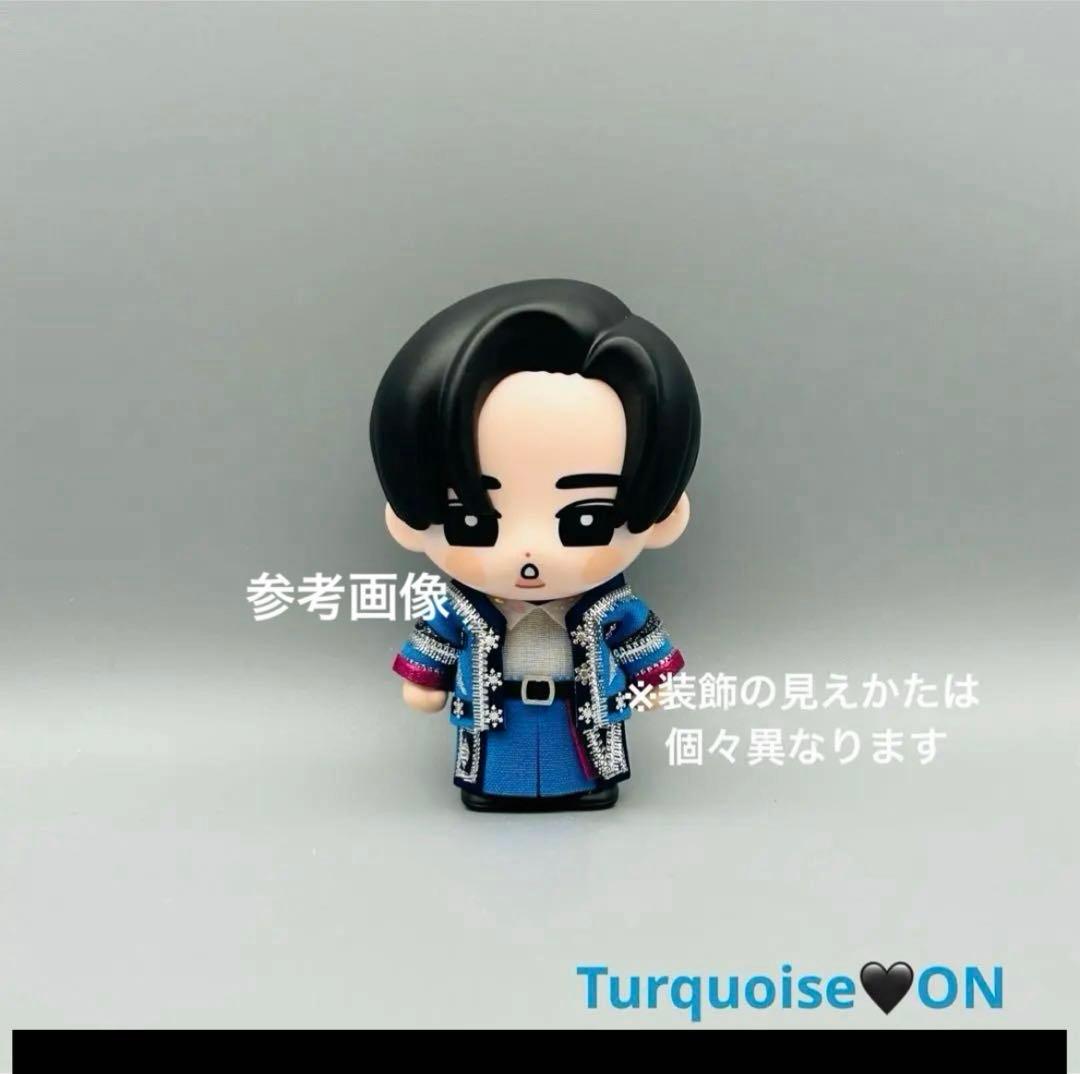 【休止中】すのチル　ソフビ衣装　ターコイズ-ON　目黒蓮