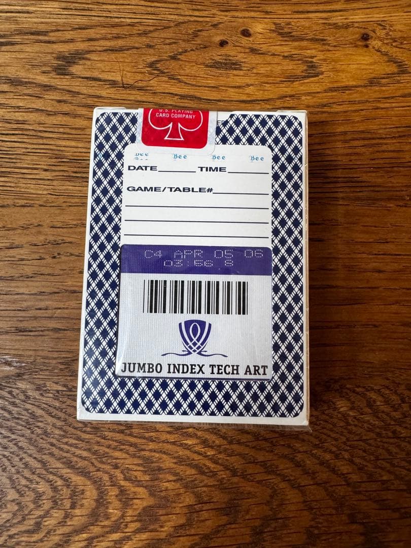 Wynn カジノトランプ ジャンボINDEX 赤青2個セット 新品未開封 レア