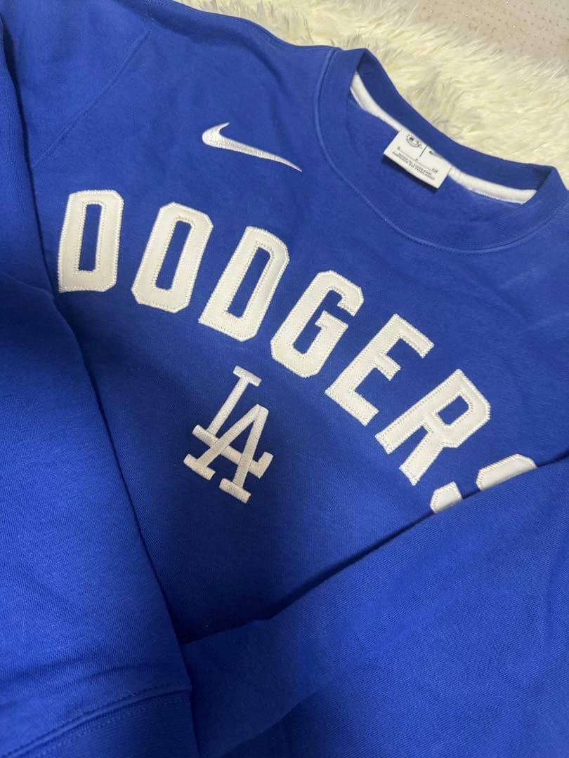 MLB公式NIKEナイキ ロサンゼルスドジャース公式ロゴトレーナー