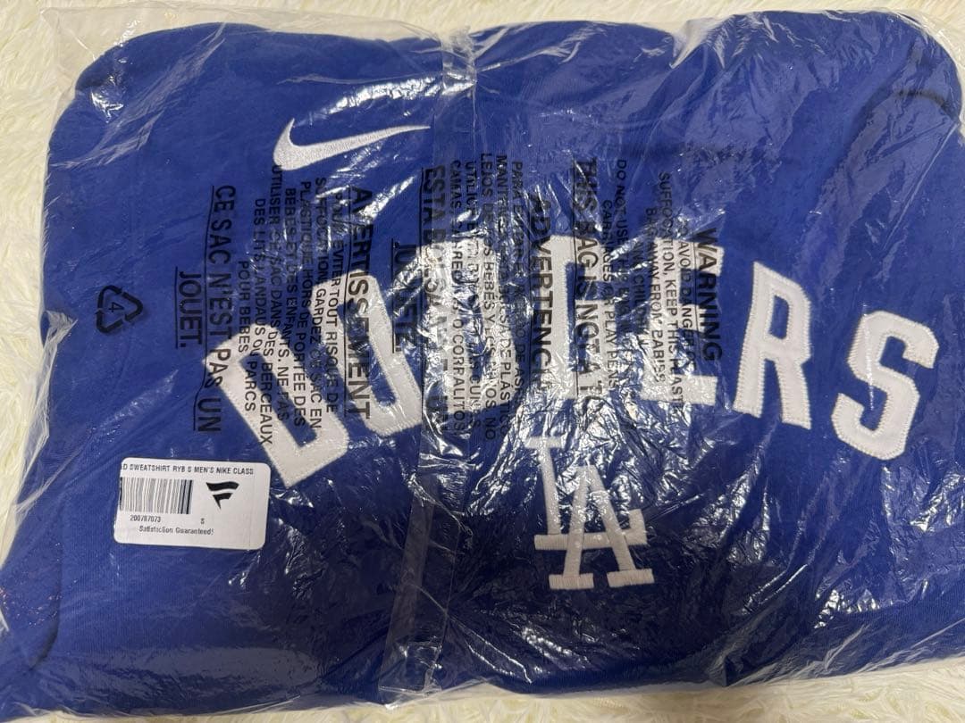 MLB公式NIKEナイキ ロサンゼルスドジャース公式ロゴトレーナー