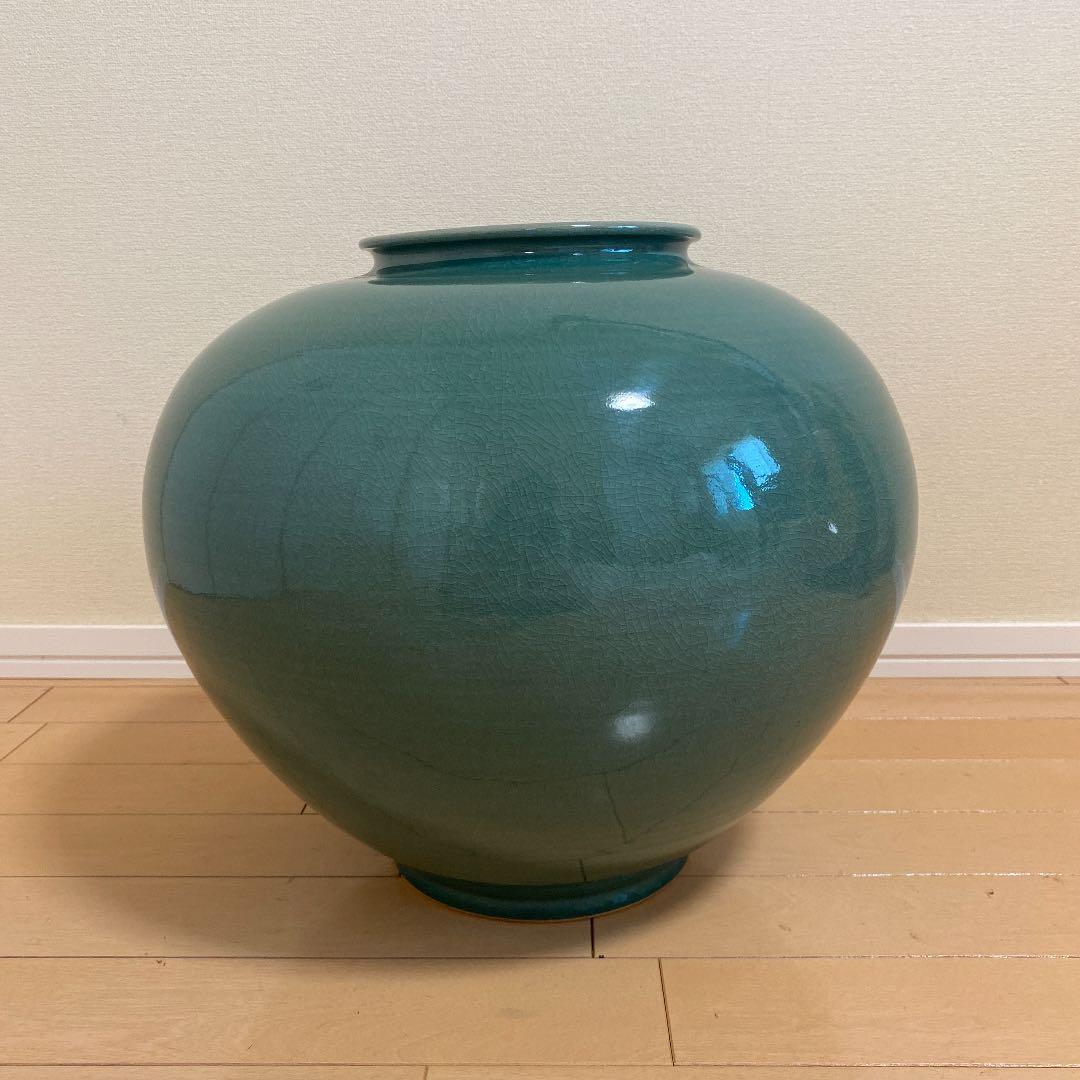 【美品】青磁の壺 (定価20万以上)