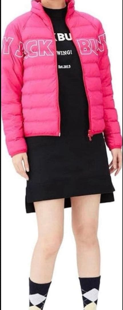 新品　ジャックバニー ナイロンタフタ 中綿 ブルゾン 1 (M) ピンク