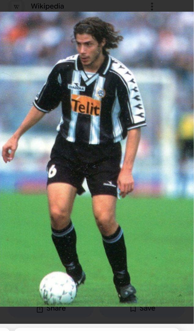 DIADORA GIANNICHEDDA シャツ ウディネーゼ 実使用 COA