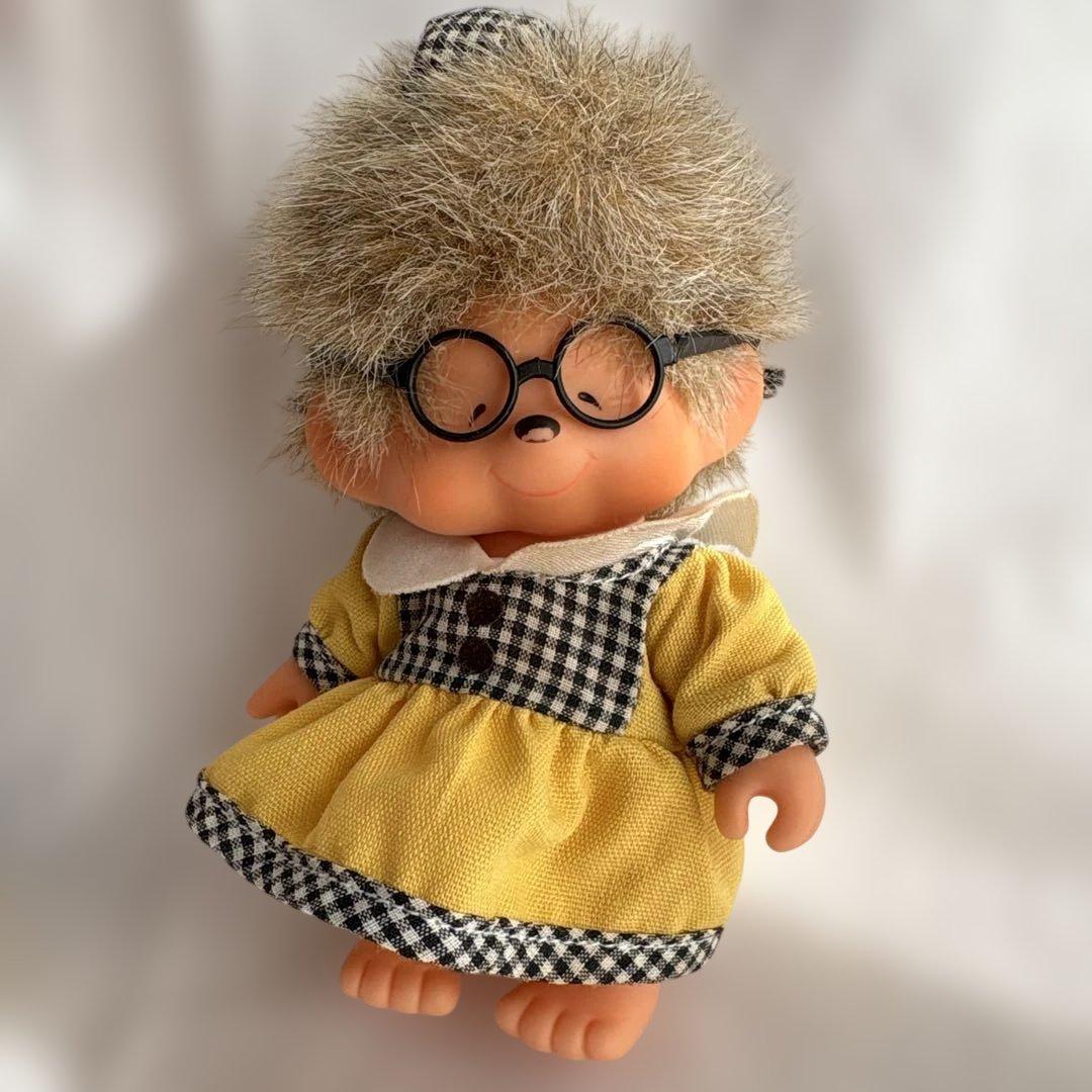 希少モンチッチ おばあちゃん レトロ 09503 箱付