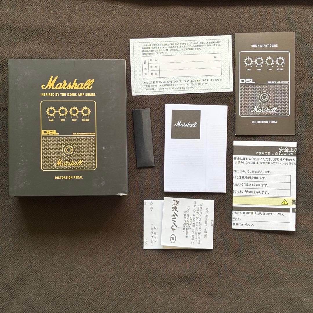 ギター Marshall DSL Overdrive Pedal