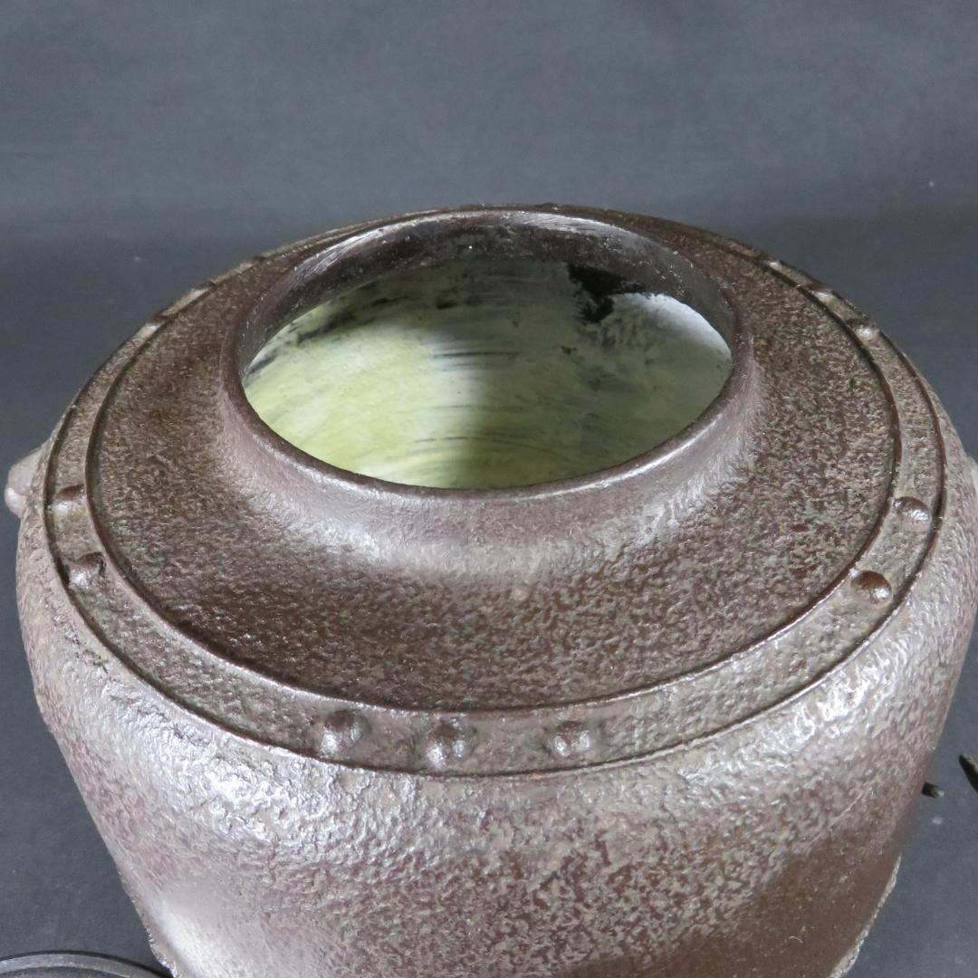 茶釜 風炉 カルキ残り 茶道具 茶器 お稽古 茶の湯