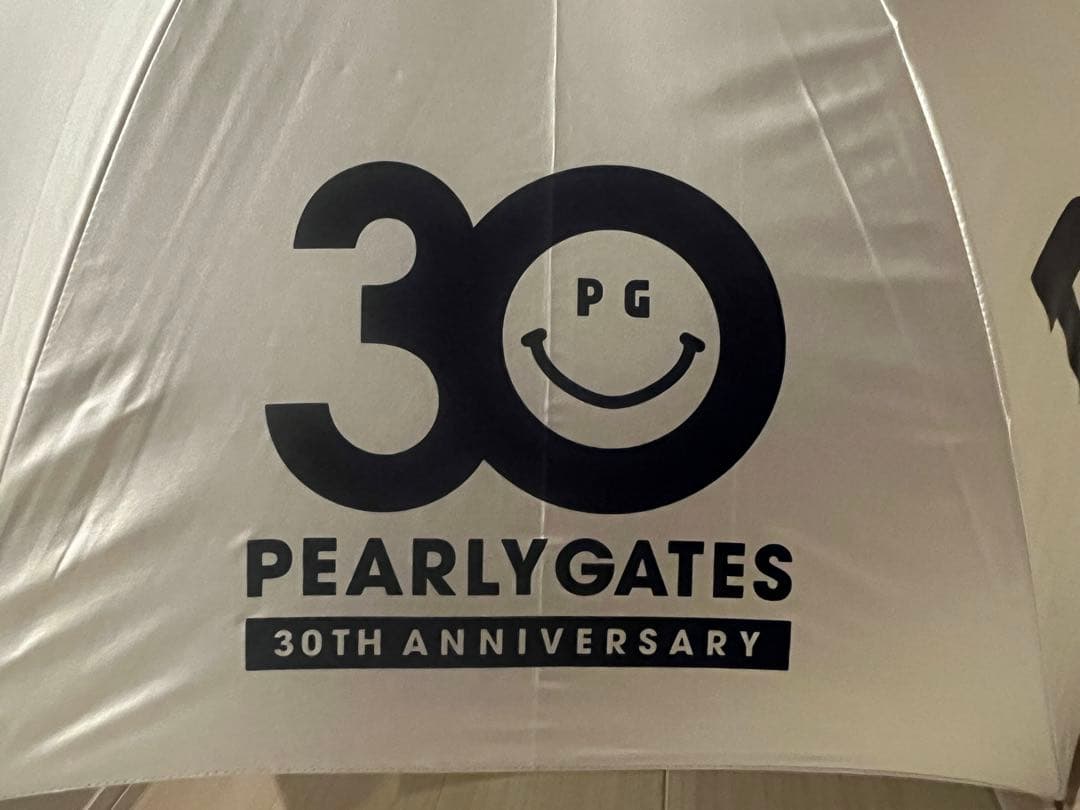 【未使用】PEARLY GATES 30周年記念 ゴルフ用傘