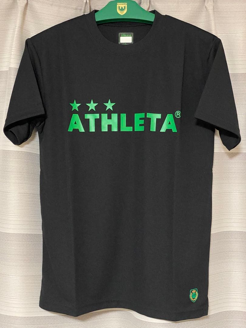 東京ヴェルディ×ATHLETA　アスレタ選手着用移動着Tシャツ　Lサイズ