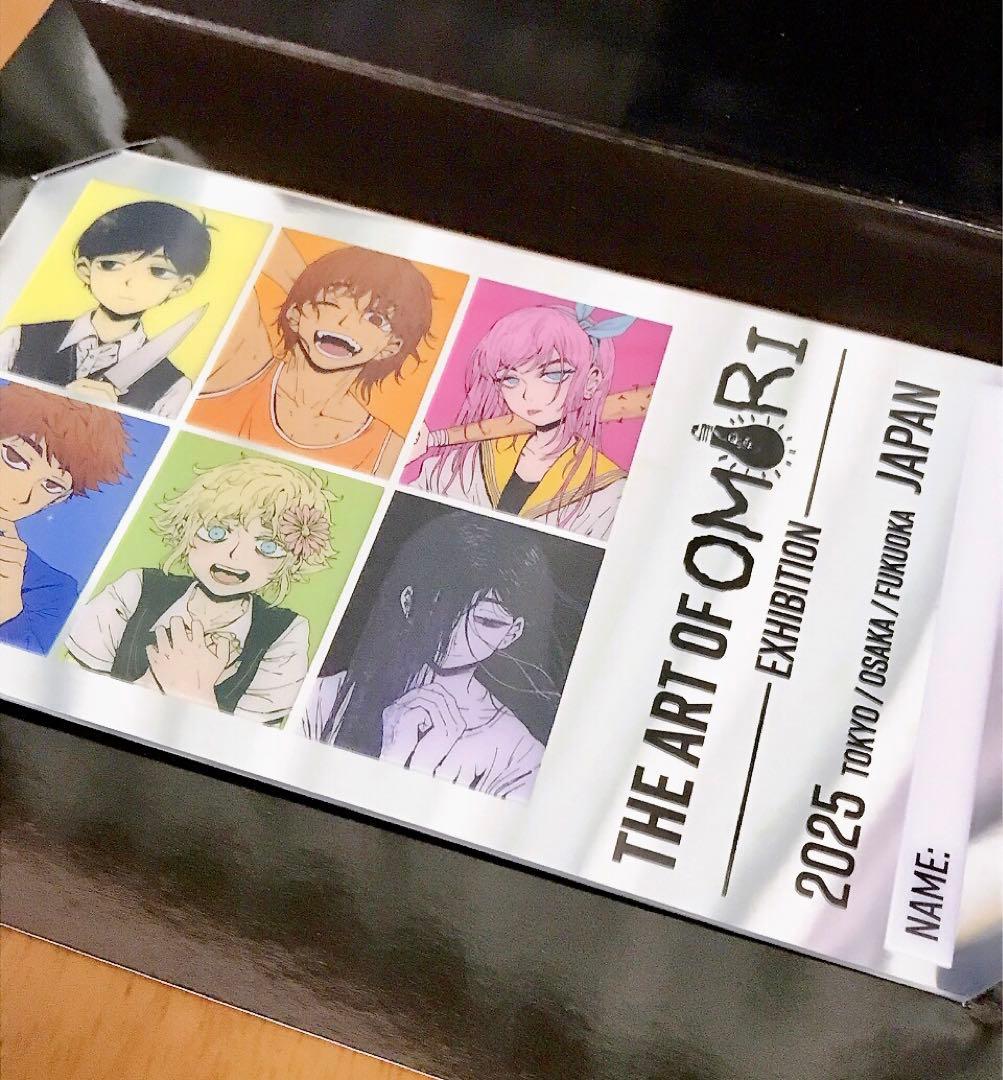 OMORI展 オモリ 入場 購入特典 カード クッション コンプリートセット