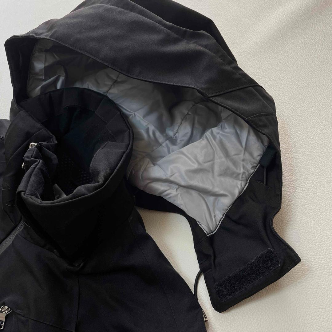 6687【美品】フェニックス　スキージャケット　チケットホルダー付　ブラック