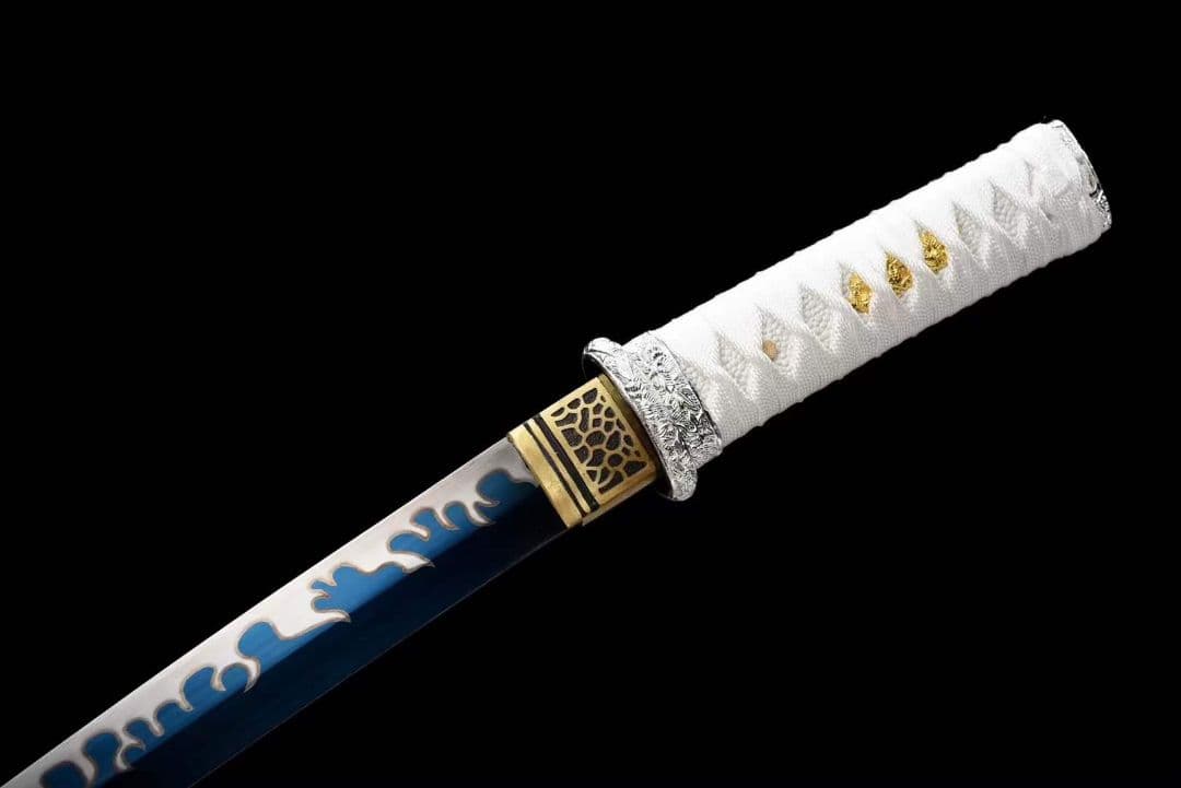 【シルバーウルフ肋骨差】武具　刀装具　日本刀　模造刀 居合刀  肋差   短刀