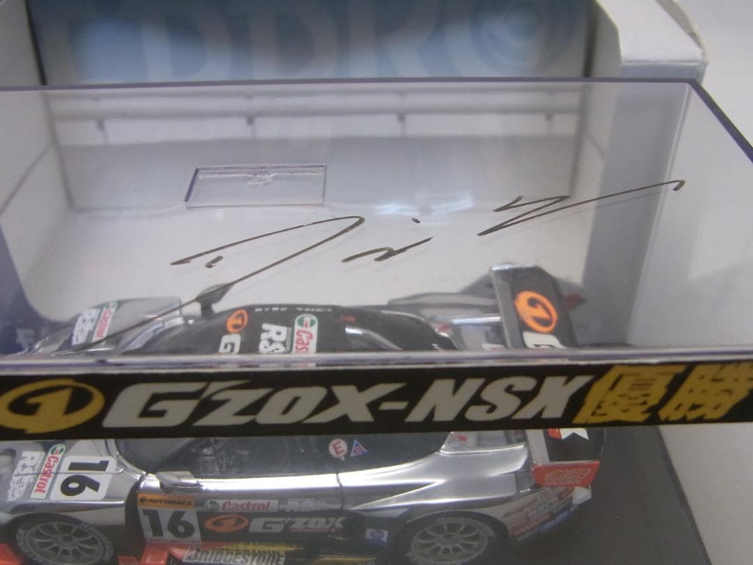 ★サイン入り!★HONDA NSX JGTC2003 G'ZOX MUGEN