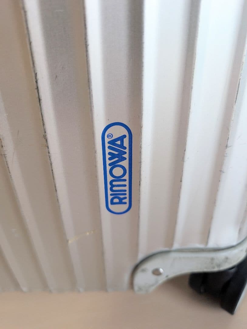 【良品】RIMOWA TOPAS シリーズ 104L 青ロゴ ホイール新品 4輪