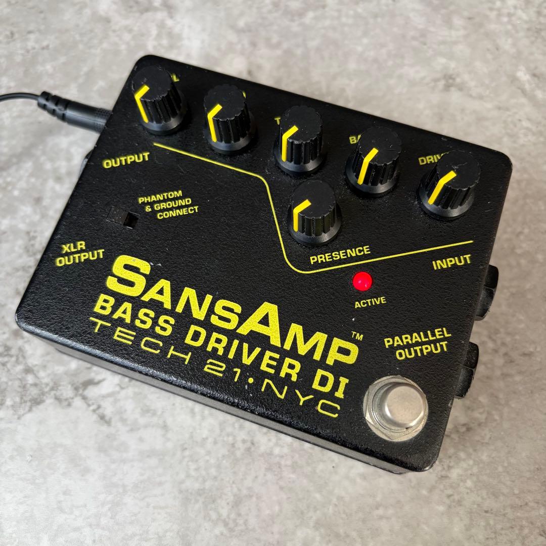 初期型 Tech 21 SansAmp Bass D DI v1 前期