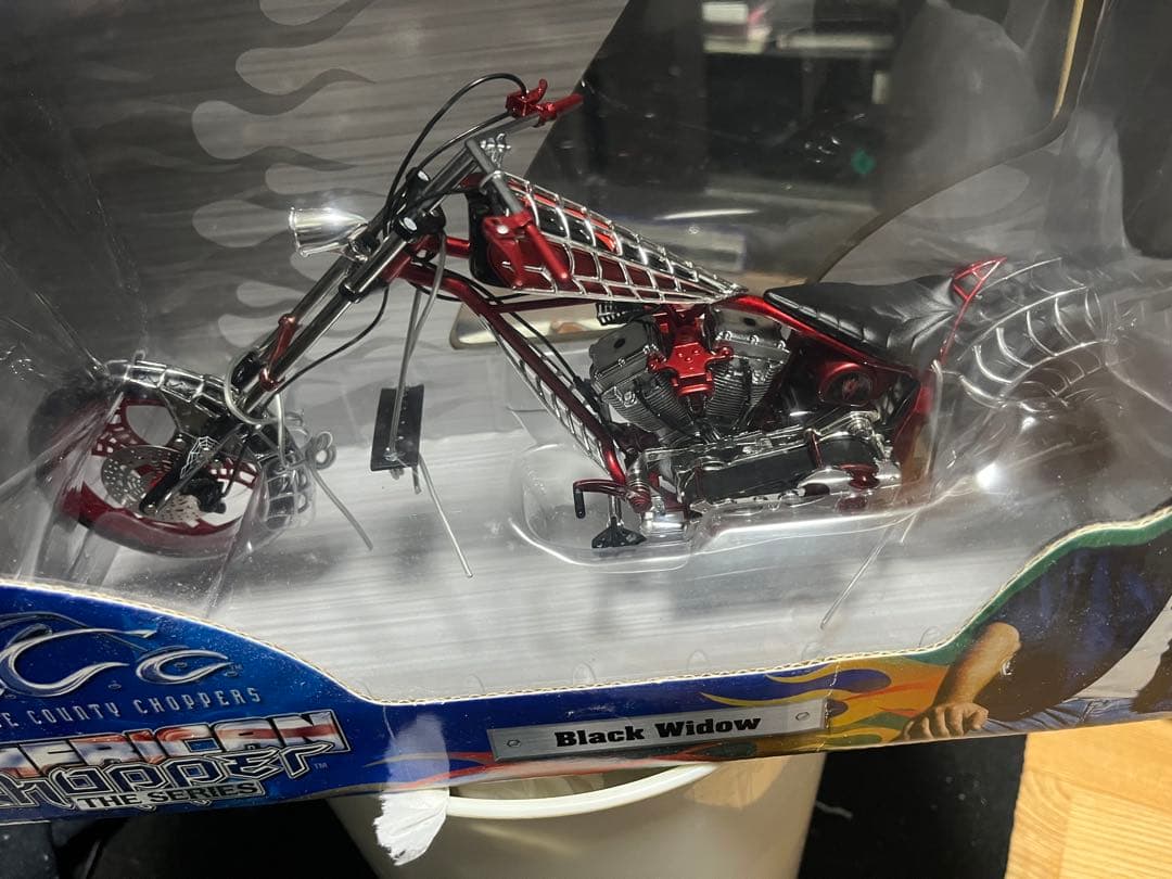 OCC アメリカンチョッパー ブラックヴィドー 1/10 ダイキャストモデル