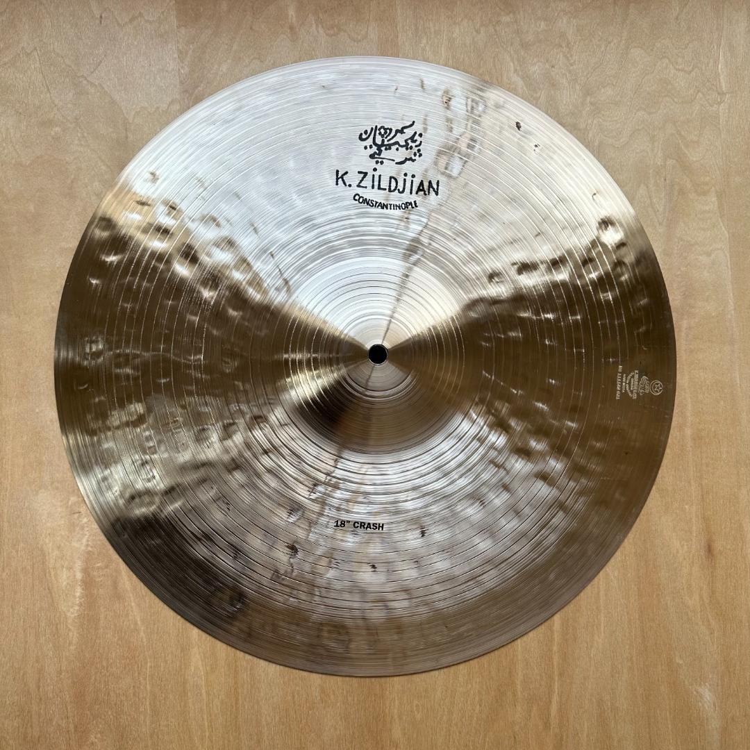 パーカッション・打楽器 Zildjian K Constantinople Crash 18