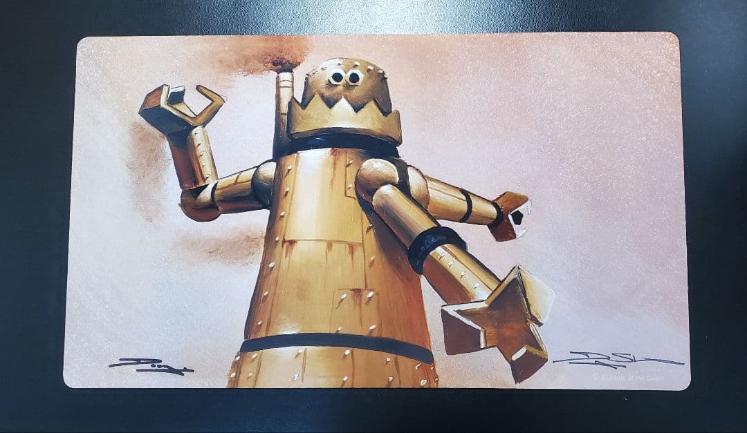 トリスケリオン プレイマット サイン入り MTG