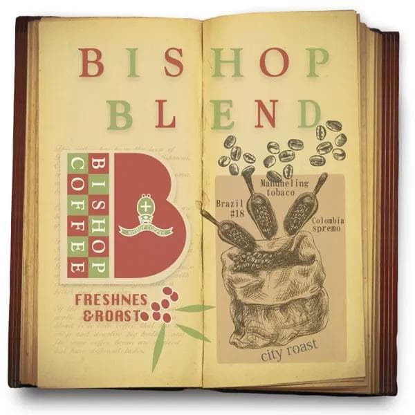 45％ブルマンブレンド・ロイヤルブレンド・マンデリントバコ・ビショップブレンド