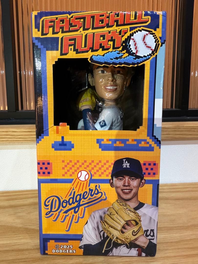 【未開封】8/4 佐々木朗希 ボブルヘッド(ドジャーススタジアム限定配布品)