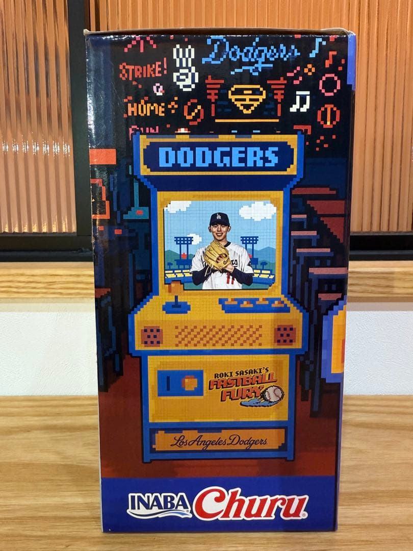 【未開封】8/4 佐々木朗希 ボブルヘッド(ドジャーススタジアム限定配布品)