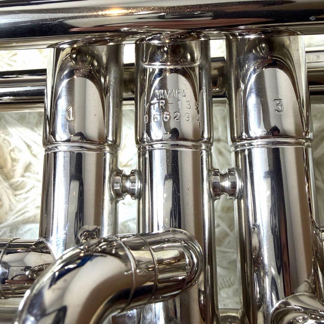 【極美品】YAMAHA　YTR-135 B♭トランペット 付属品多数