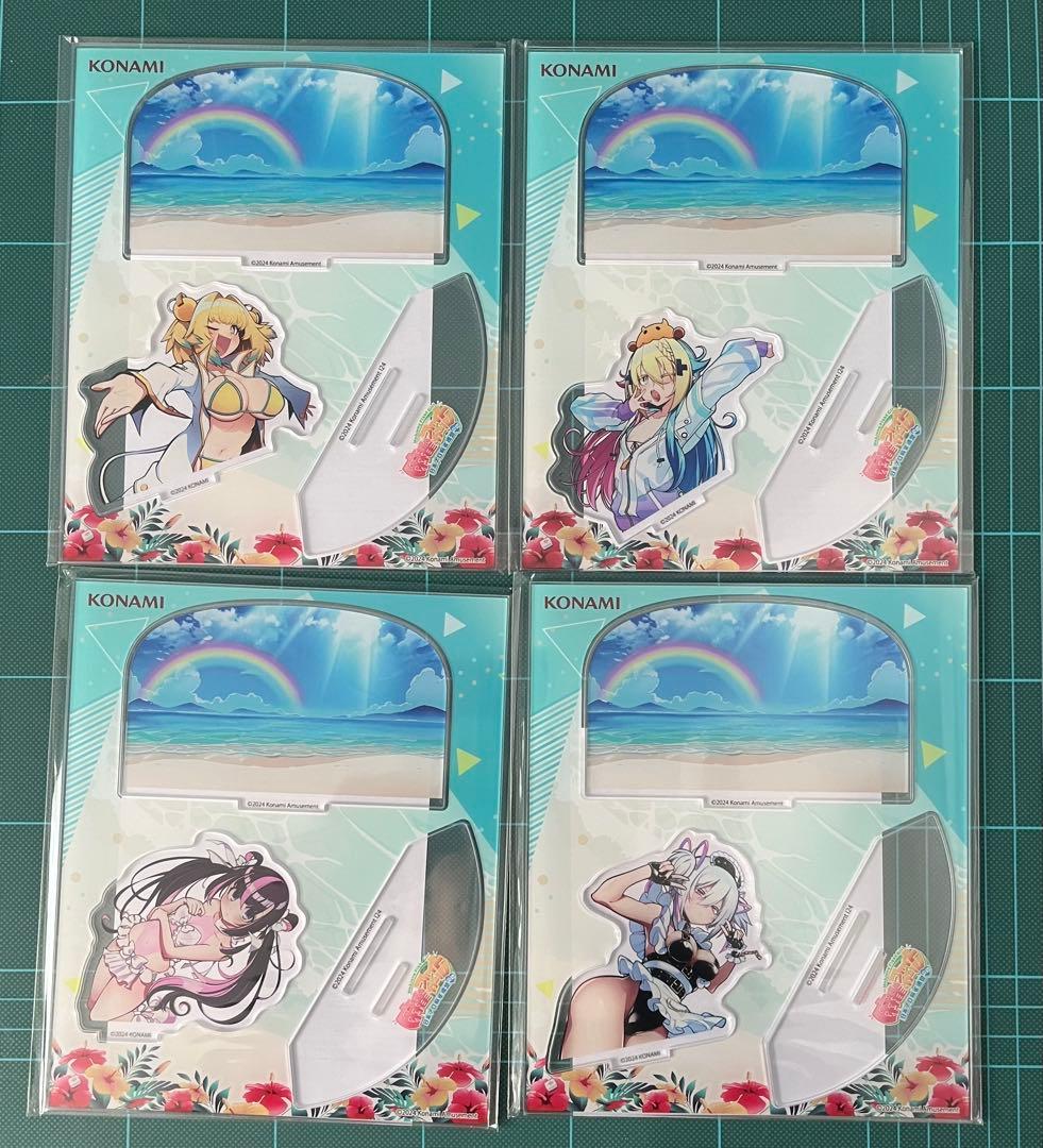 【新品】　麻雀ファイトガール　水着　アクリルスタンド　コナクレ　全種まとめ