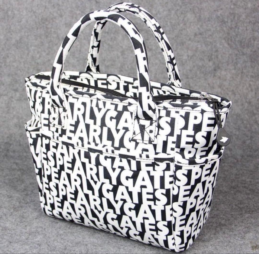 PEARLY GATES PG89 カートバッグ ホワイト　未使用品　タグ付