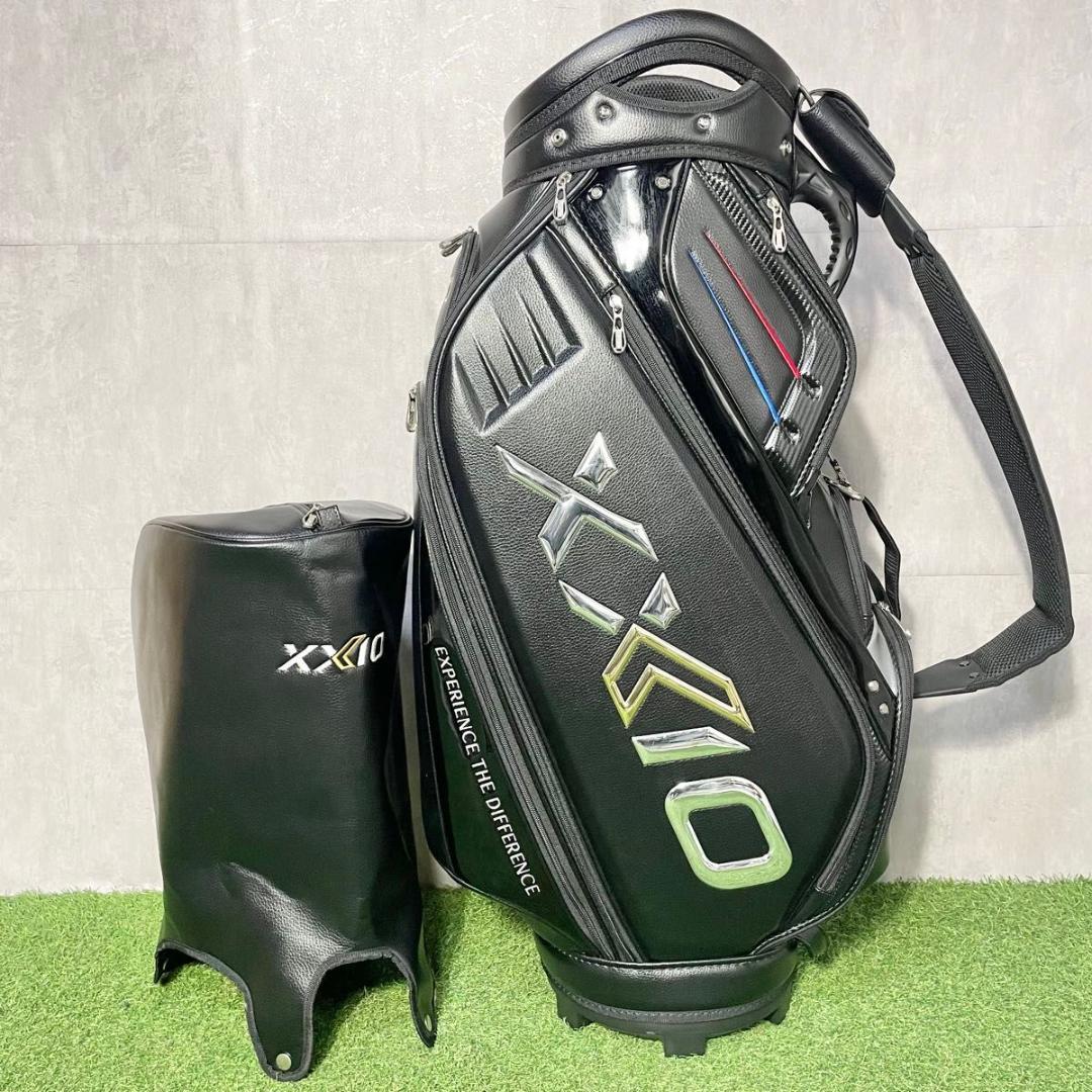 【美品】XXIO ゼクシオ プロレプリカ 2024 キャディバッグ ゴルフバッグ
