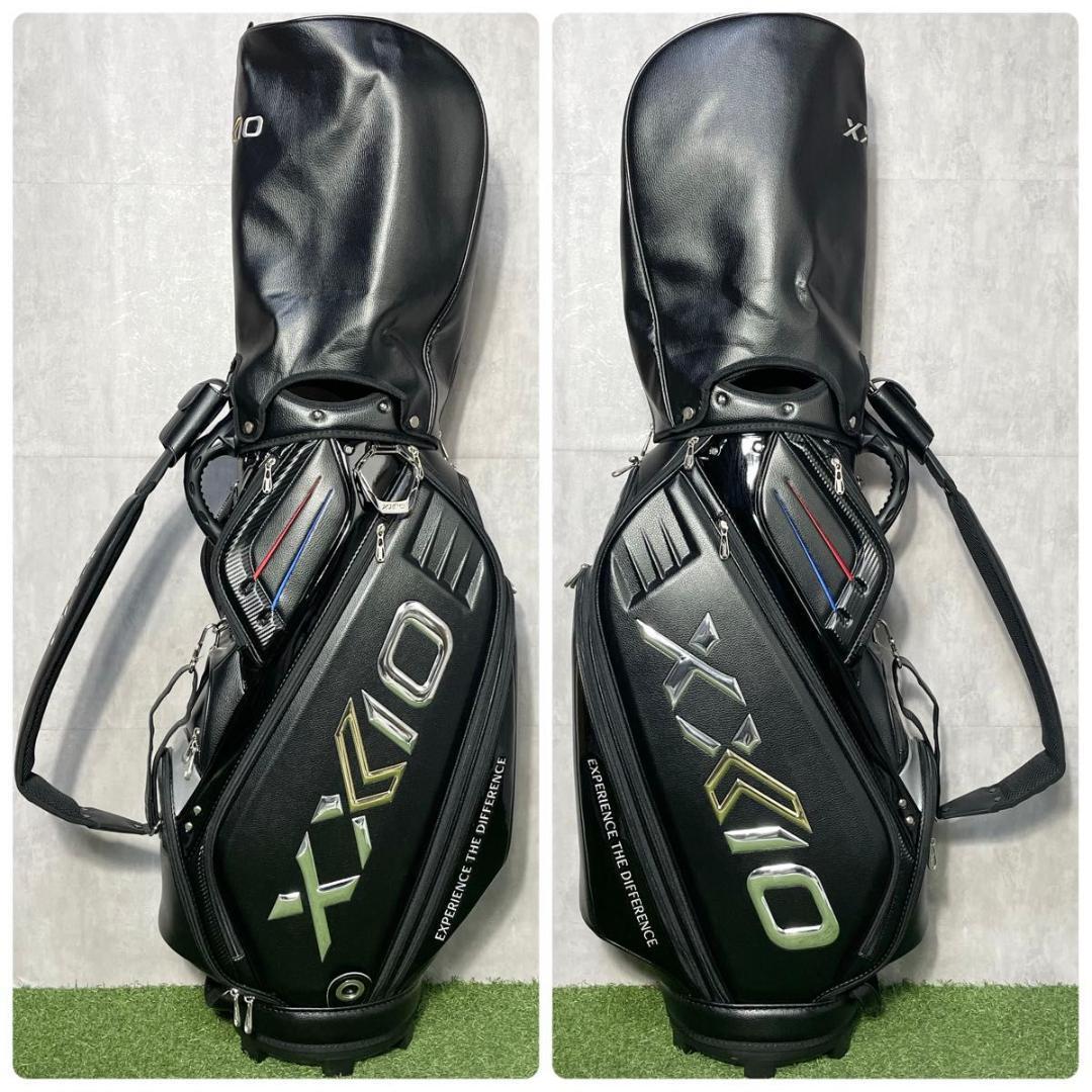 【美品】XXIO ゼクシオ プロレプリカ 2024 キャディバッグ ゴルフバッグ