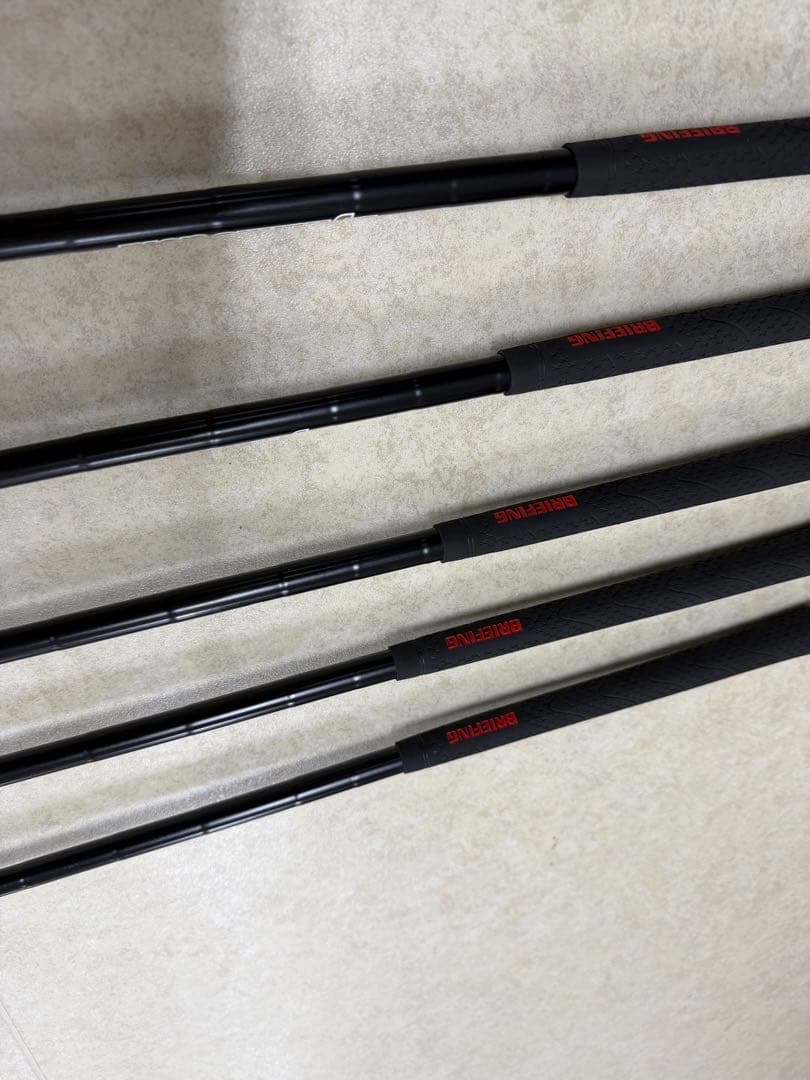 【限定】エポンxブリーフィングコラボアイアン ４ーＰ　５２° ５８° ９本