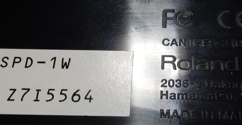 ROLAND SPD-1W デジタルサンプリング・パーカッション・パッド