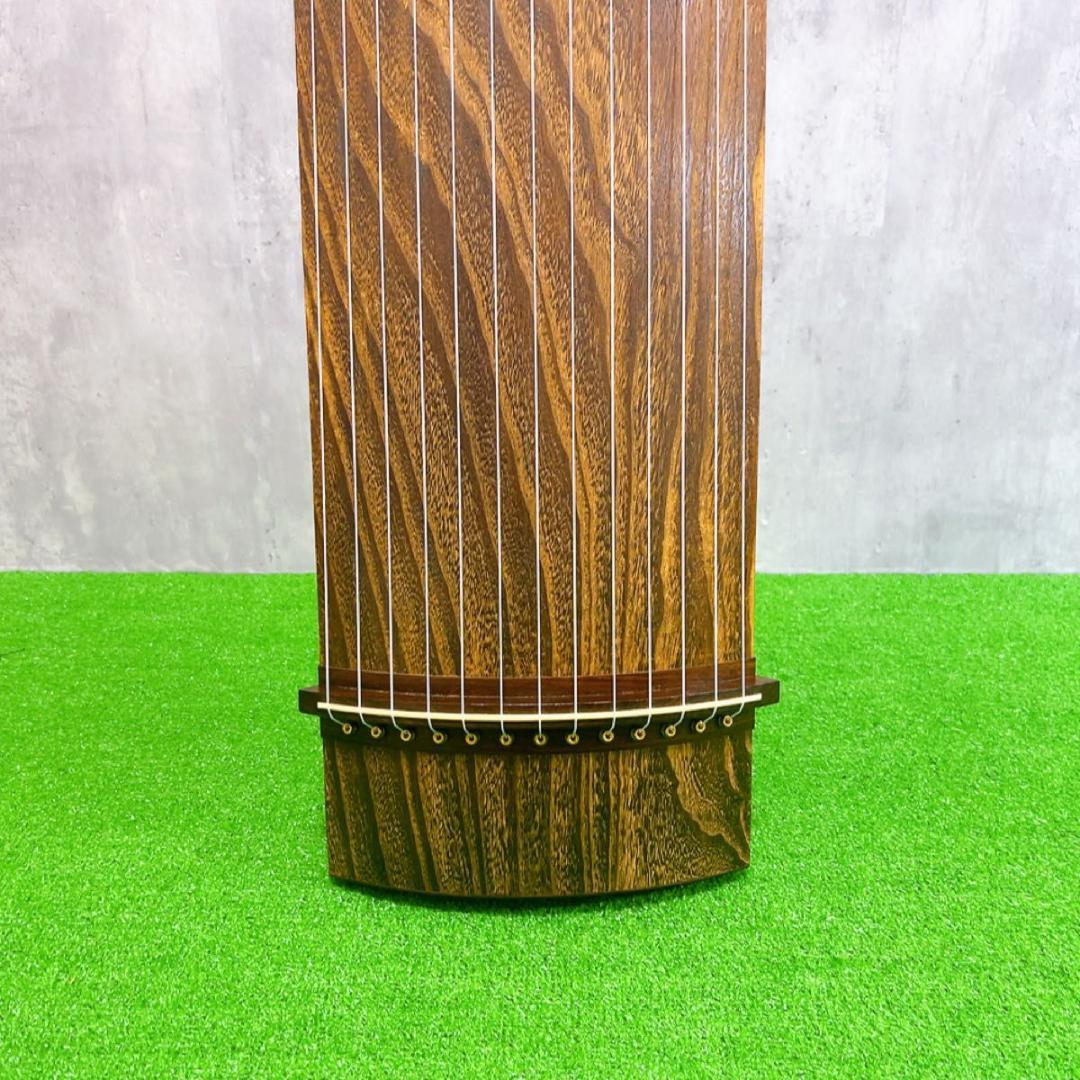 お琴　13弦　綾杉胴　くり甲　高級　和楽器　弦楽器