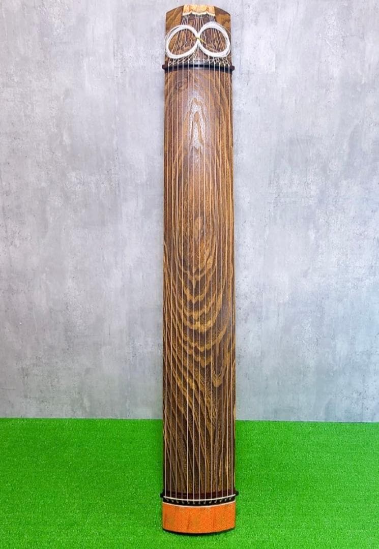 お琴　13弦　綾杉胴　くり甲　高級　和楽器　弦楽器