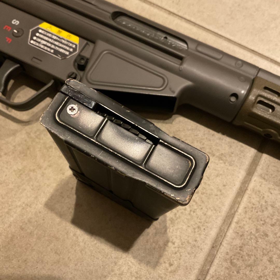 89m/s東京マルイ純正電動ガンG3A3絶版品メンテ済＋500連マガジン良品