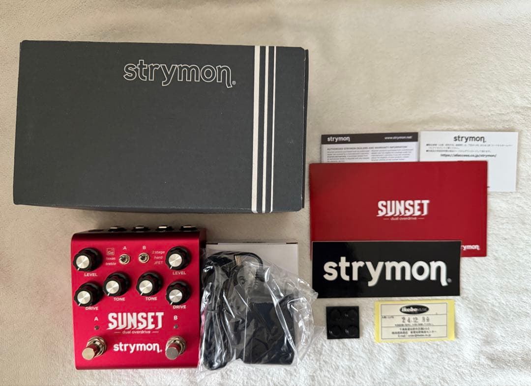 ギター strymon SUNSET dual overdrive