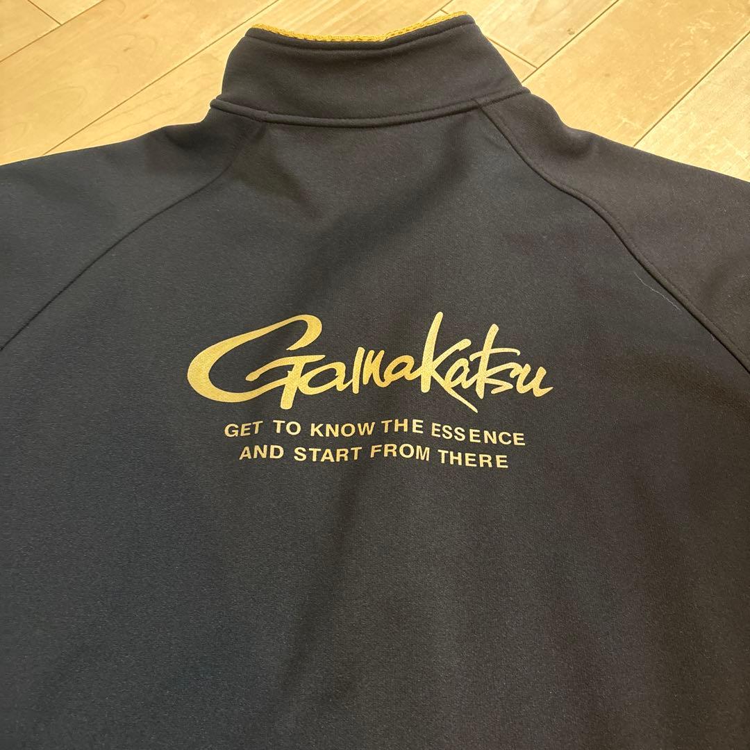 ☆美品☆がまかつ　ジャージスーツ　セットアップ　ブラック　3L