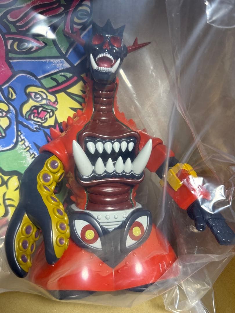 カーフキック東京 ソクラテス 限定カラー 赫怒の侵略者 インディーズソフビ