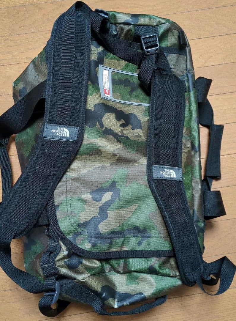 The North Face カモフラージュ ボストンバッグ