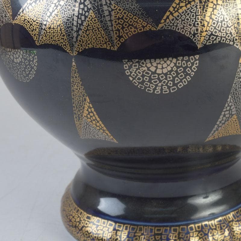 マモナコ公室御用達　ニュファクチュア・ド・モナコ　花瓶　時代箱付　V　9697