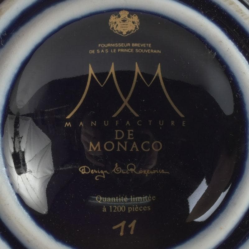 マモナコ公室御用達　ニュファクチュア・ド・モナコ　花瓶　時代箱付　V　9697